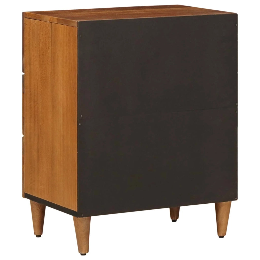 Armadio da Notte con cassetto Marrone 50 x 33 x 62 cm
