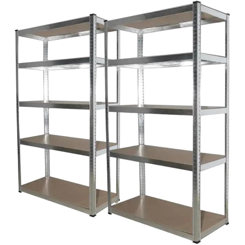 Trade Shop - Scaffale In Metallo Per Garage Scaffalatura Alta Portata 5 Ripiani Regolabili 90x40xh180cm -