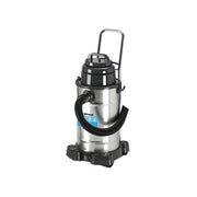 Gisowatt INDUSTRIAL 30 wetanddry Aspiratutto con Carrello, 30lt, Inox