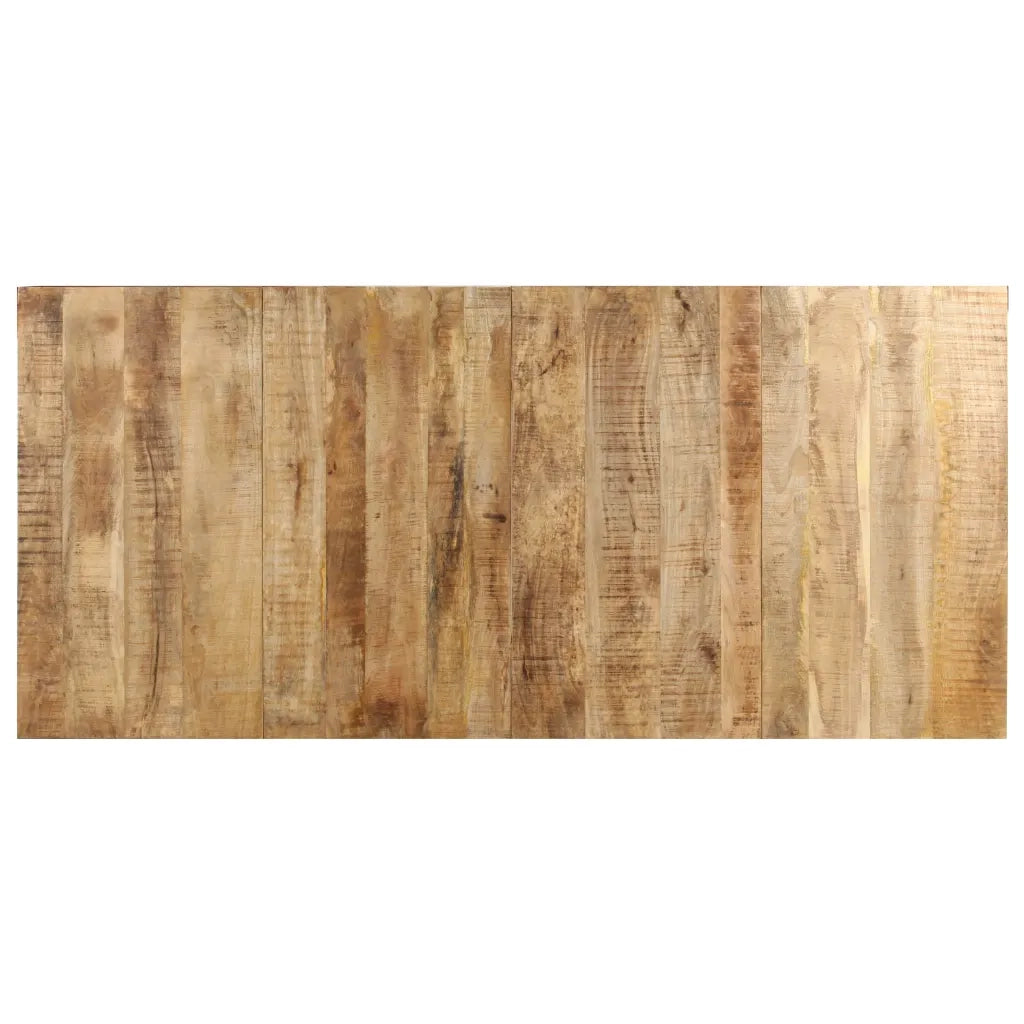 Tavolo da Pranzo 220x100x76 cm in Legno di Mango Grezzo