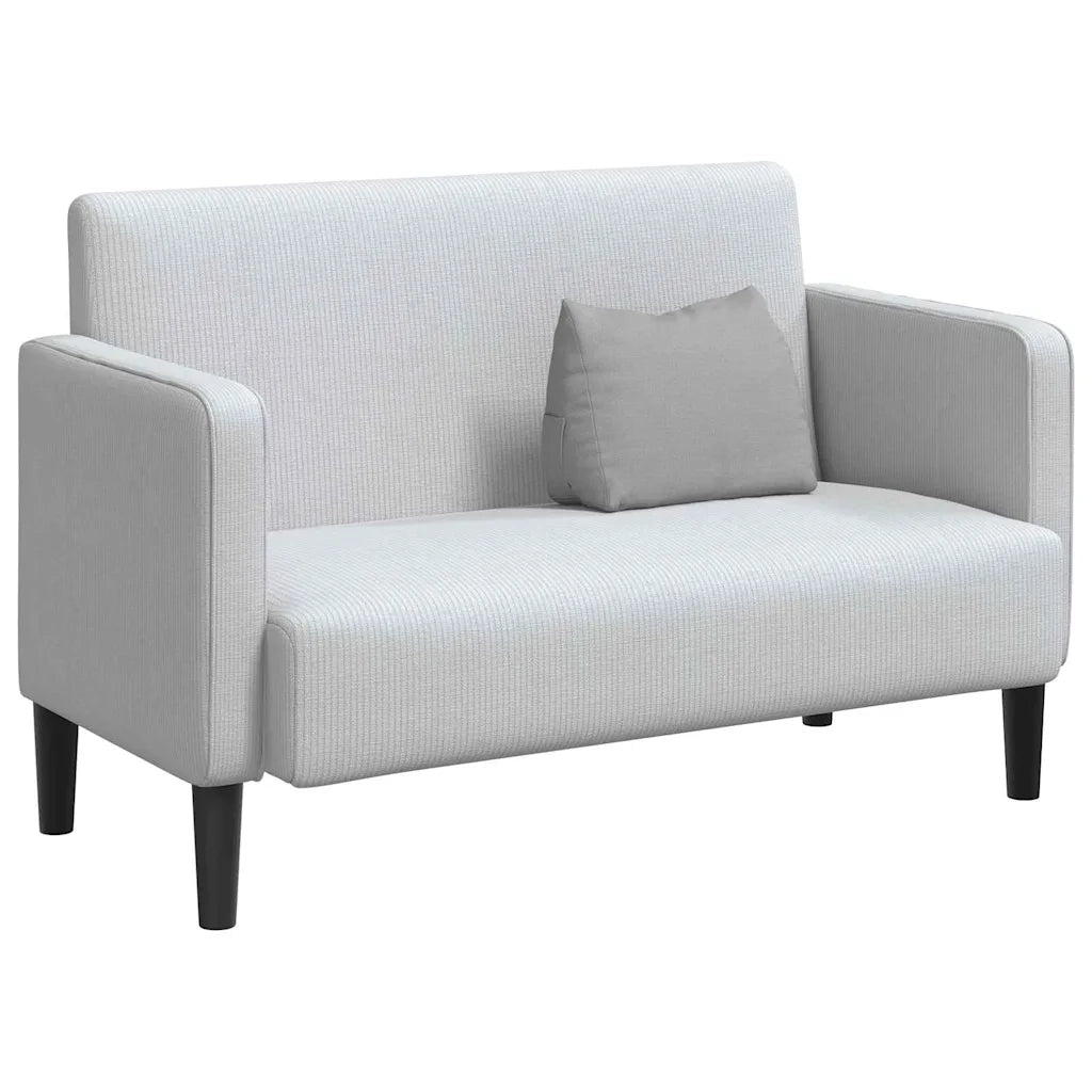 Cuscino per Schiena | Cuscino dorsale Grigio Nuvola 45 x 20 x 35 cm Tessuto