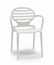 Sedia con braccioli set da 4 in tecnopolimero rinforzato Cokka Made in Italy SCAB DESIGN - Lino 11