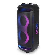 Cassa bluetooth portatile 60W, doppio woofer 6.5 pollici con tweeter, karaoke con microfono incluso, luci LED RGB - SOGO