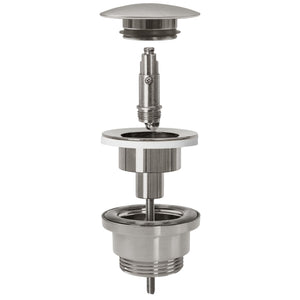 Tappo Rea Brush Nickle Inox