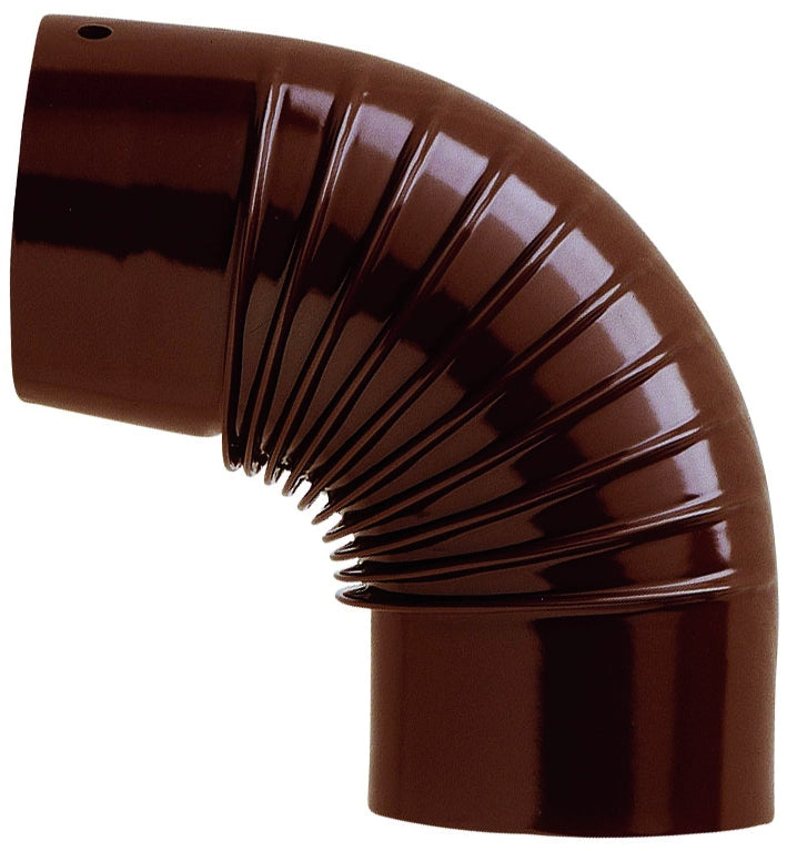 Save GOMITO 90  ° PER STUFA A LEGNA PORCELLANATO CLASSIC Col. Marrone  EE ? cm. 10 12.00 pz