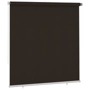 Tenda a Rullo per Esterni 220x230 cm Marrone HDPE 312986