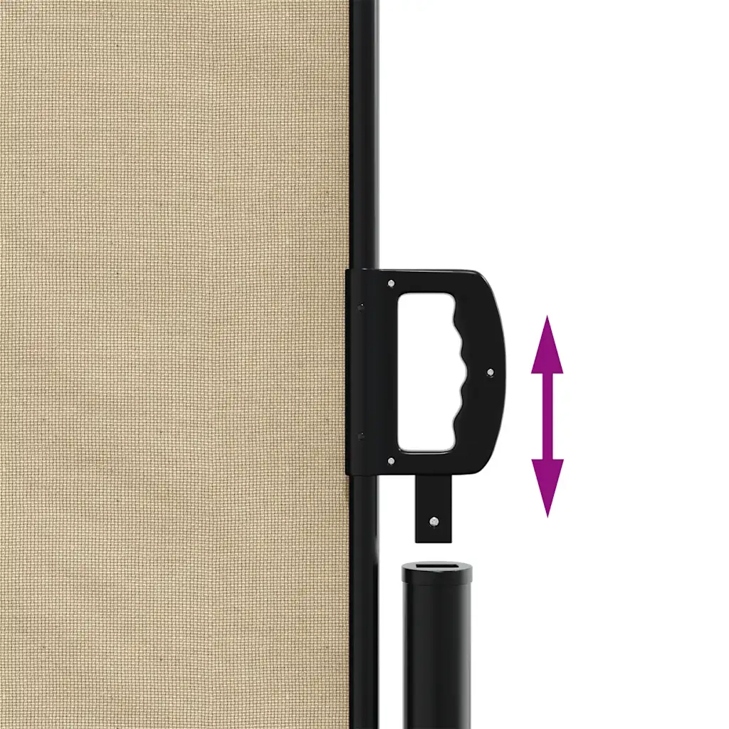 Tenda da Sole Laterale Retrattile Beige 100x300 cm 4004270