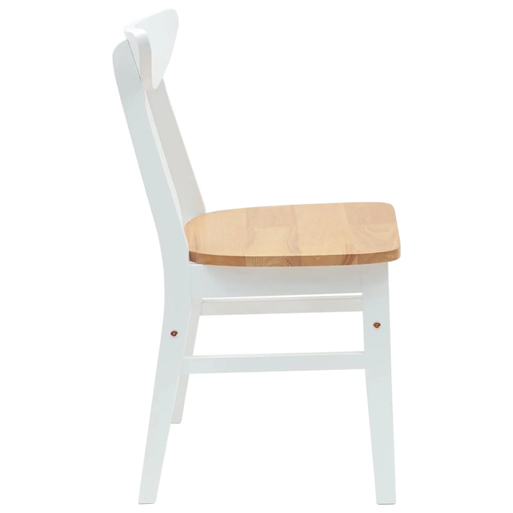 Sedie da pranzo 2 pcs Bianco 42 x 47.5 x 81 cm 42020434