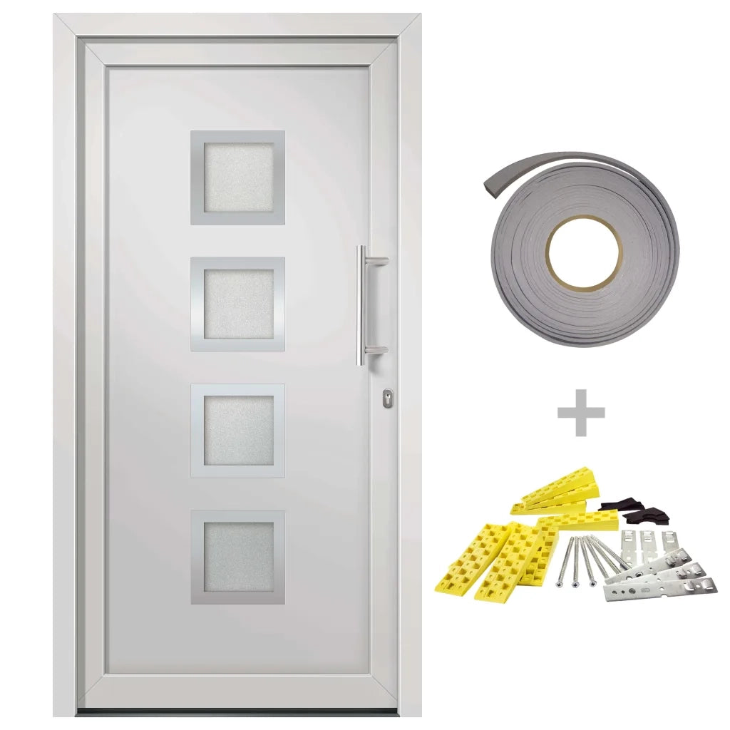 Porta di Ingresso Bianca 108x208 cm cod mxl 56268