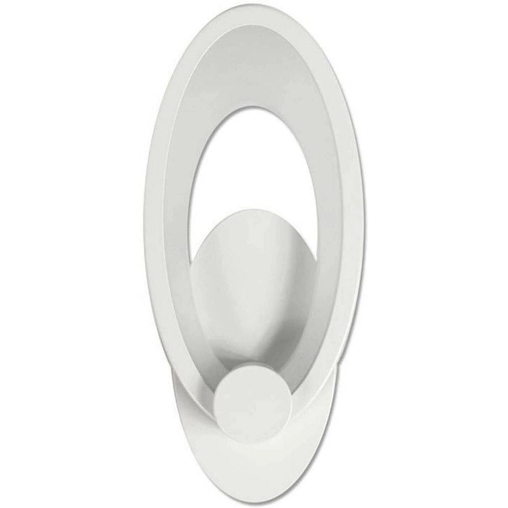 Trade Shop - Applique Led Ovale 9 Watt Parete Lumetto Luce Bianca Fredda Calda Naturale E25 - -bianco Naturale      -