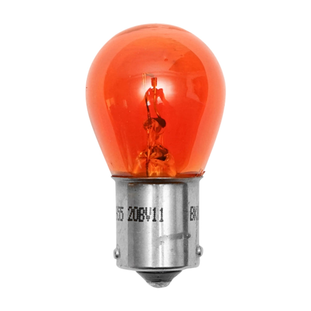 Lampadina SF BA15 12V 21W gialla - asimmetrica