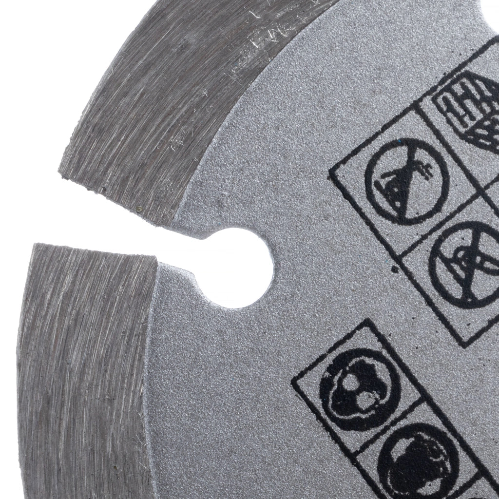 Disco Diamantato Segmentato 75mm per Materiali Edili – Taglio Universale | 75x10mm, Saldatura Laser