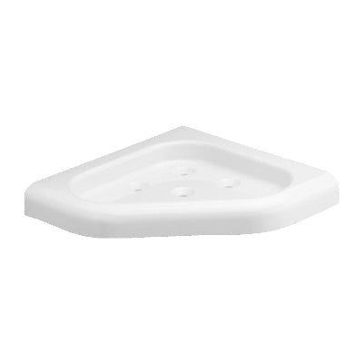 PORTA SAPONE ANGOLARE SERIE LUCA- Bianco- METAF- pezzi 1