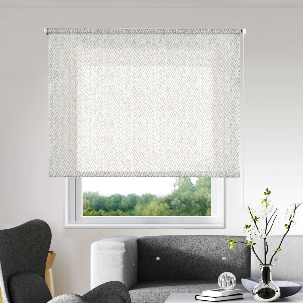 Tenda a rullo filtrante fantasia Naturale Grigio 120x180 cm