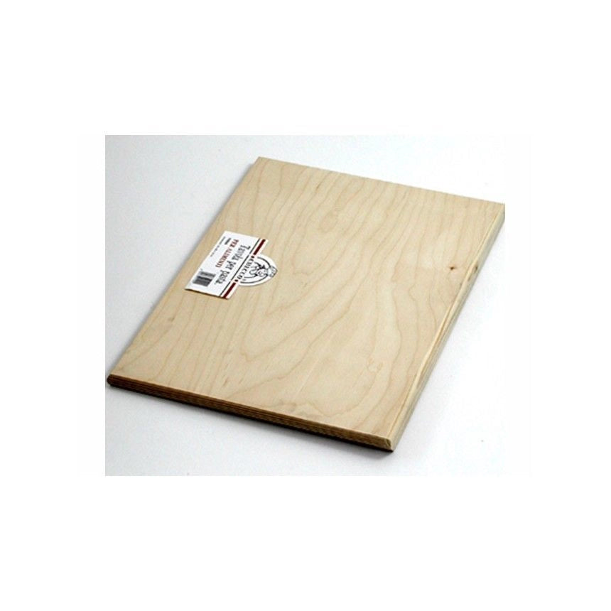 Checco GRM830S08 Digibi Asse da Pasta in Legno Massello di Pioppo 80x50x2 cm colore Naturale