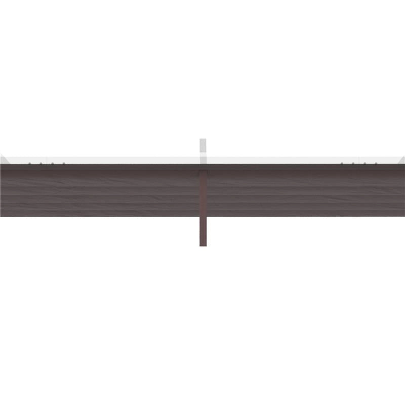COPERTURA PER GAZEBO PERGOLA 4X3 M IN POLIESTERE TRASPIRANTE CAFFÉ CON 10 FORI DI DRENAGGIO