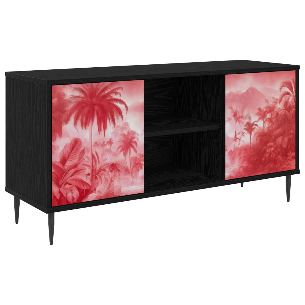 Mobile TV AACHEN 102 x 33 x 51 cm Rovere Nero 8007066