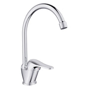 Miscelatore Lavello Bocca Alta Serie Emmy Cromato