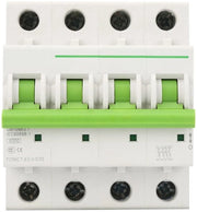 Dispositivo di Protezione contro la Sovraccarico - 4 Poli - 20A - Interruttore a Contatto - Adatto per Illuminazione Residenziale - 380V/415V AC