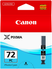 Canon Cartuccia d'inchiostro ciano fotografico PGI-72PC