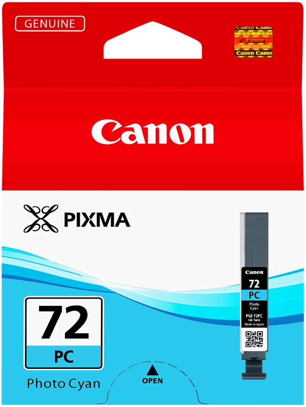 Canon Cartuccia d'inchiostro ciano fotografico PGI-72PC