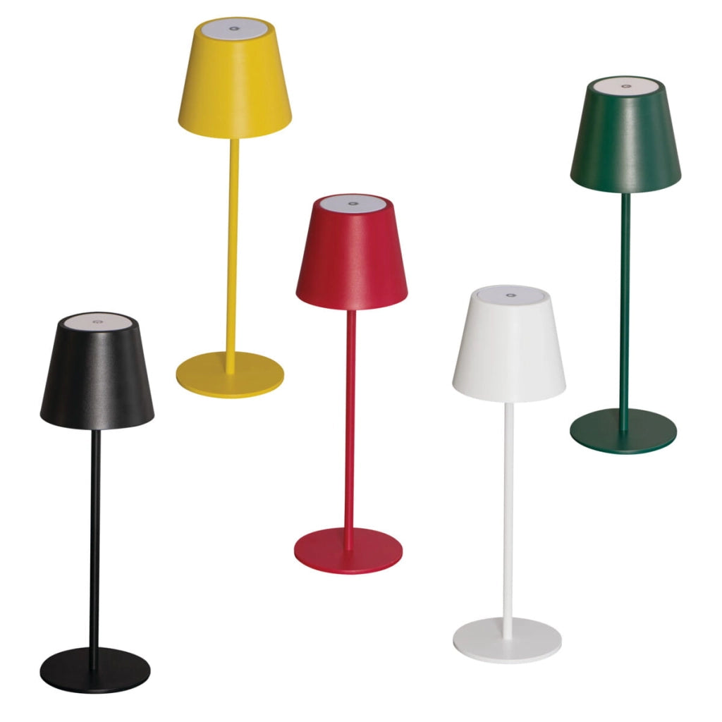 Lampada da tavolo LED Kanlux INITA verde ricaricabile USB
