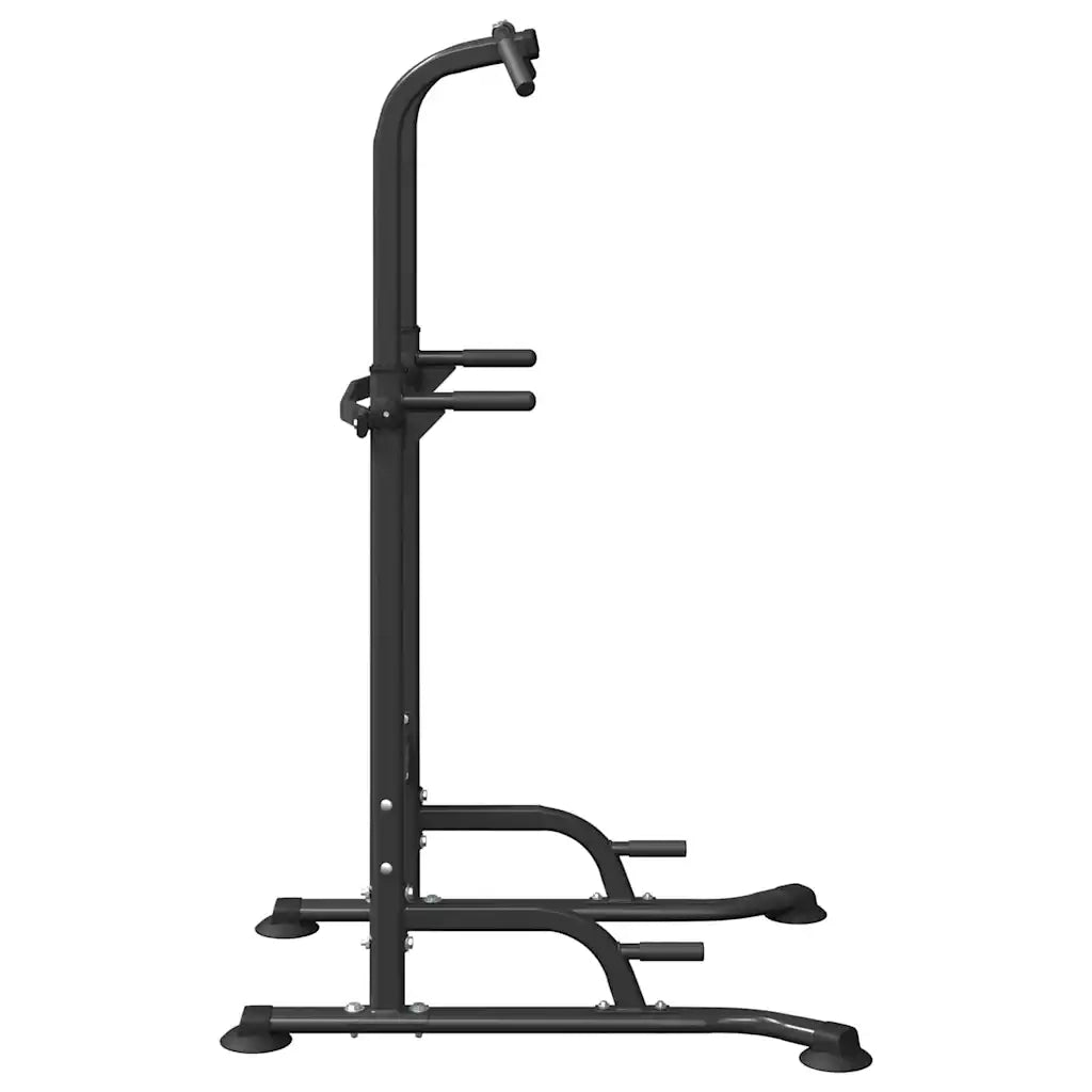 Stazione per dips della torre di potenza Nero 102 x 95 x 210 cm 42017704