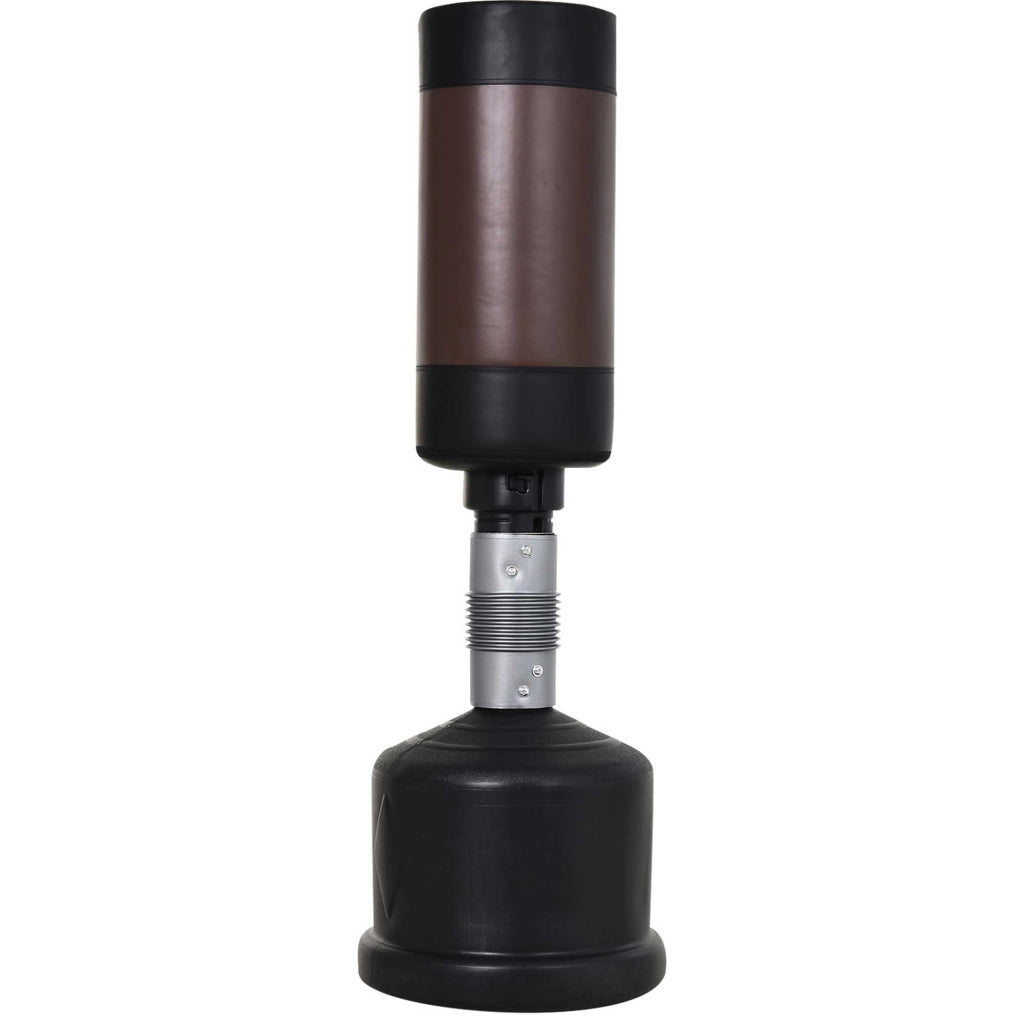 Sacco da boxe regolabile ¨C Minimal ¨C 158-186 cm nero e marrone