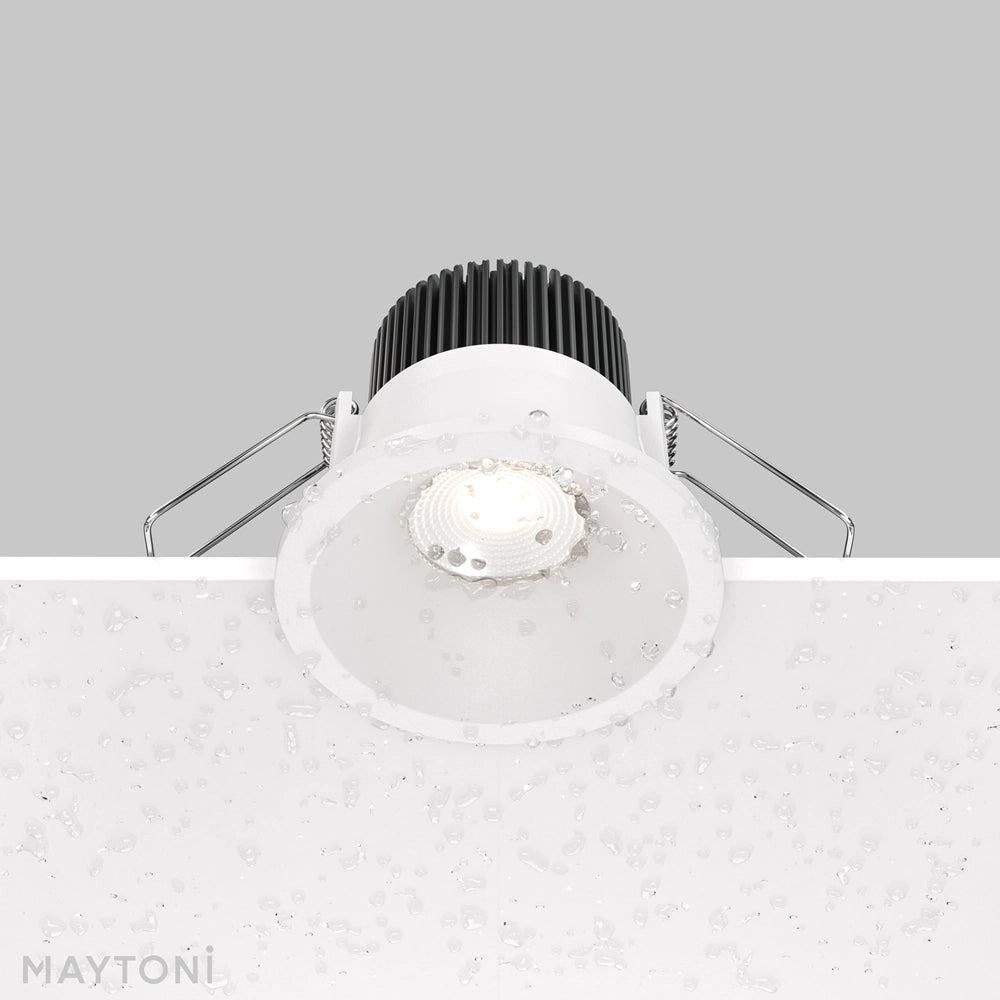 Maytoni Zoom faretto incasso LED 6W 4000K IP65 bianco