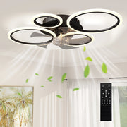 Ventilatore a Soffitto con Luce e Telecomando ¨C Xylo ¨C Grigio 77 cm
