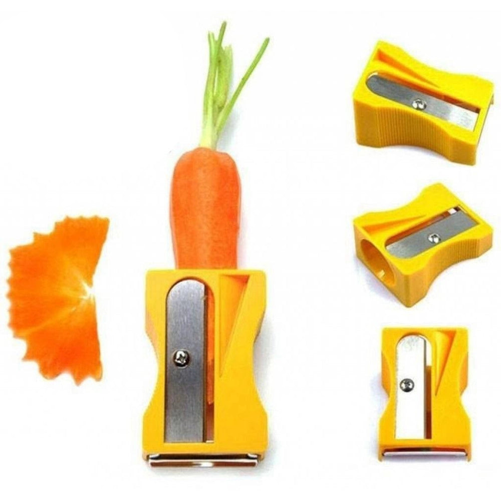 Trade Shop - Sbucciaverdure Tempera Carote Zucchine Pela Taglia Decorazione Affetta Verdure -
