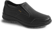 Mocassino Oliato Nero Active con Elastico - Scarpe Invernali