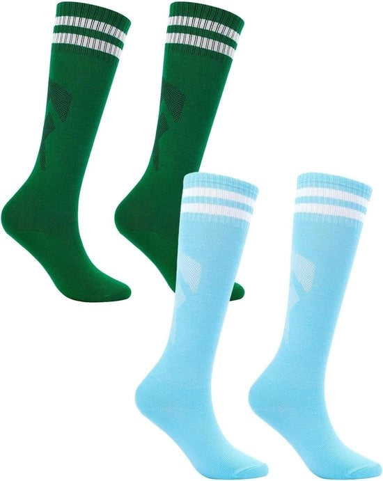 Calzettoni antiscivolo per bambini | Unisex | Adatti a calcio, pallacanestro e corsa | Dimensione 26-34