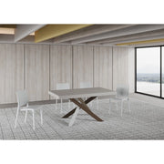 Tavolo allungabile 160/420x90 cm Volantis Premium telaio Multicolore 4/C - Cashmere