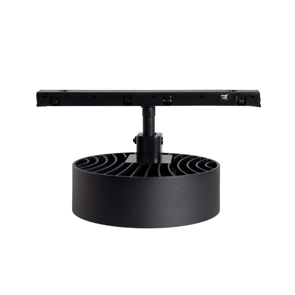 Faretto LED su binario 12W nero 3000K Maxlight MICRO11