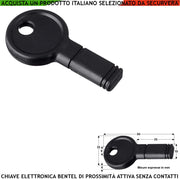 Chiave Nuova SAT-2 Bentel Eclipse Sistema Elettronica di Prossimità Key Serai Compatibile con gli Inseritori Proxi Eclipse Moduli ukr Tastiere Serie T-White T-Black e Premium TAG Proxi Codici Bentel