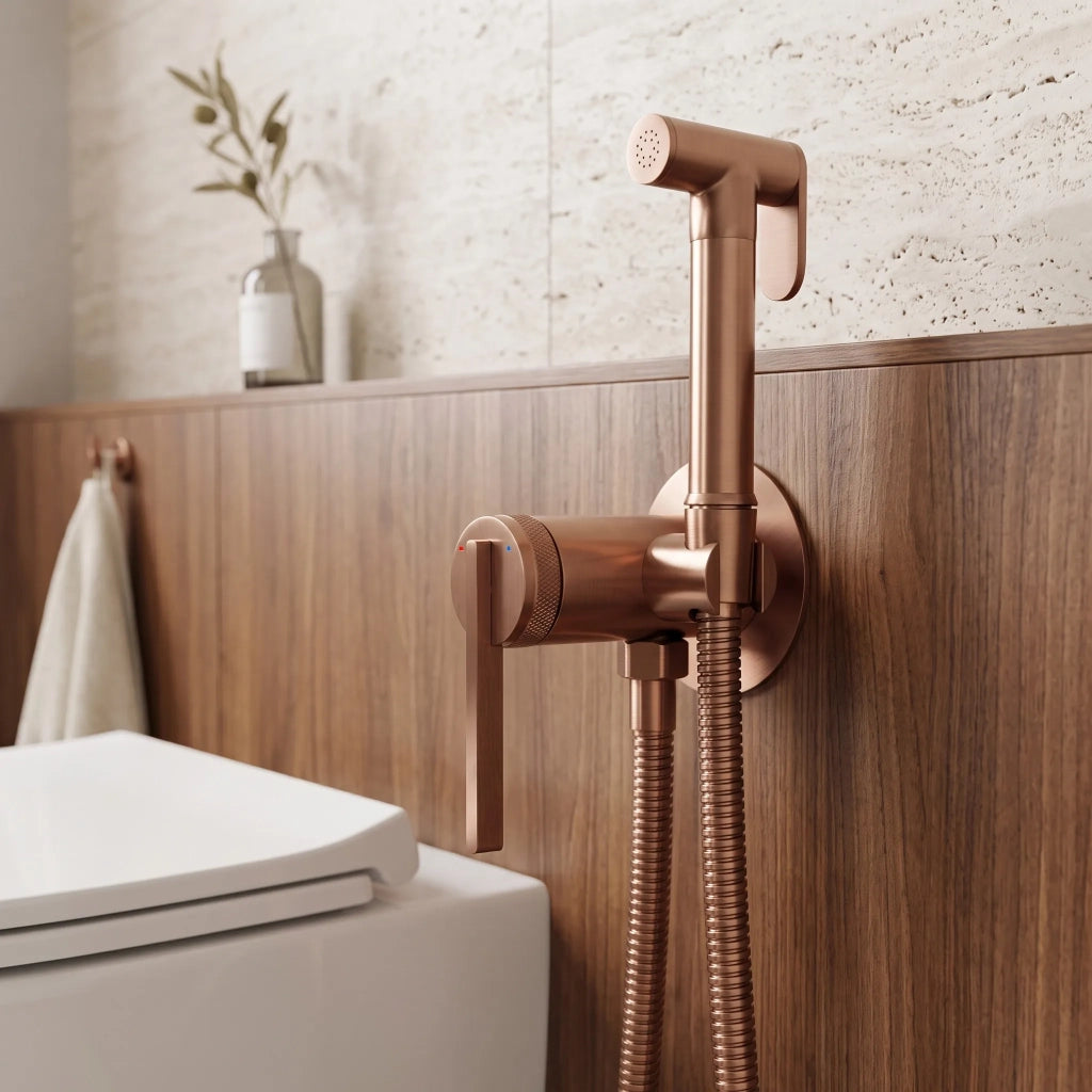 Rubinetto Bidet Rea Grace Brush Copper