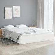 Giroletto Bianco in Legno Massello 135x190 cm Double 820078