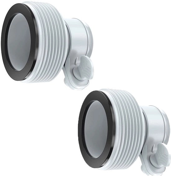 Due pezzi per interfaccia filtro pompaggio INTEX, sostituisci 1,25 pollici con 1,5 pollici B-type tubo - 32/38 mm