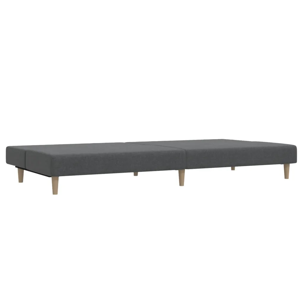 Divano letto | Sof¨¤ letto | Letto singolo a 2 Posti Grigio Chiaro in Tessuto