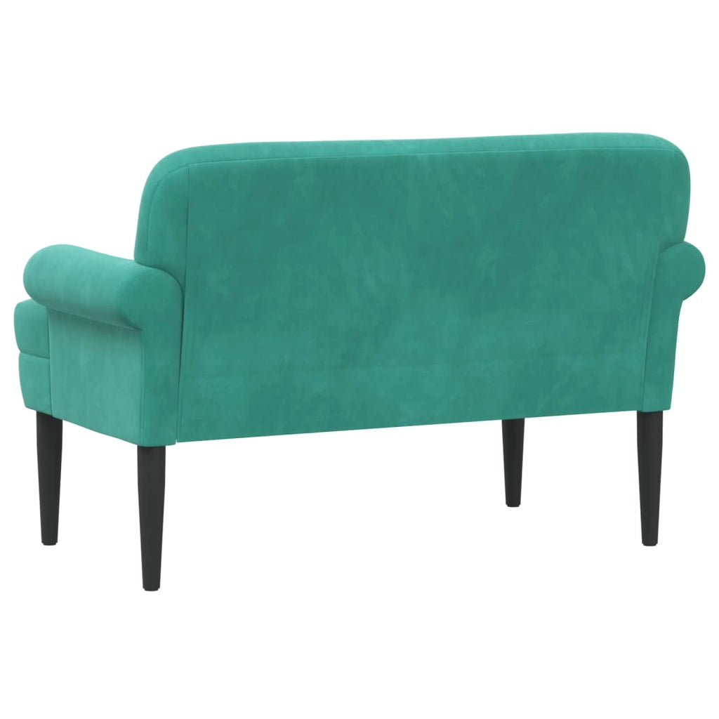 Loveseat con bottoni imbottiti Turchese 120 x 66 x 78 cm 42041838