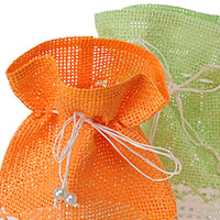 Set 16 Sacchetto in Tessuto 17 cm x 9 Ø