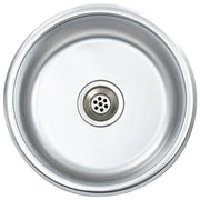 Lavello da Cucina-Lavandino-Lavabo con Filtro e Sifone in Acciaio Inox 105894