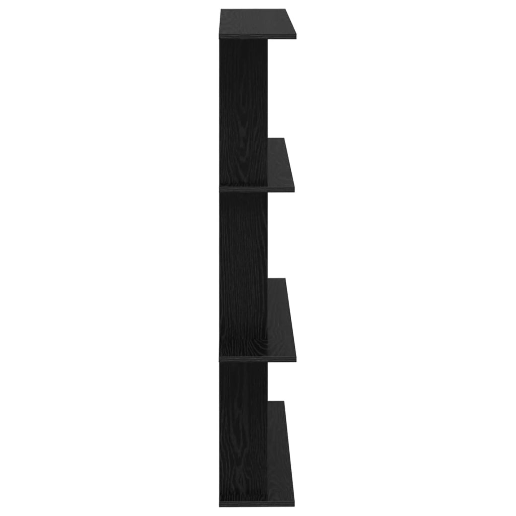 Scaffale da parete Rovere Nero 100 x 20 x 126 cm 8012061