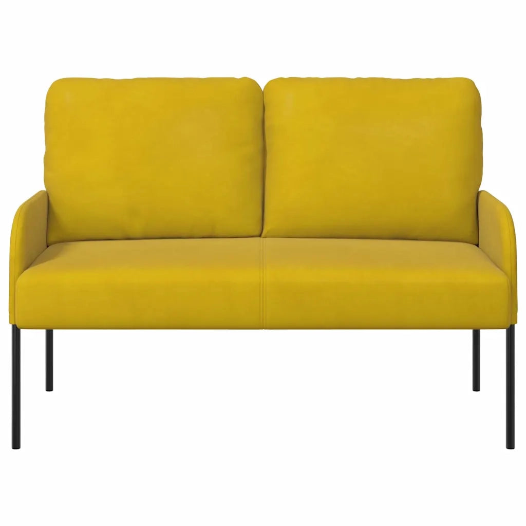 Divani con cuscino 110cm Giallo Legno compensato 42023461