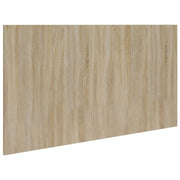 Testiera Letto-Testata del letto Rovere Sonoma 160x1,5x80 cm in Legno Multistrato
