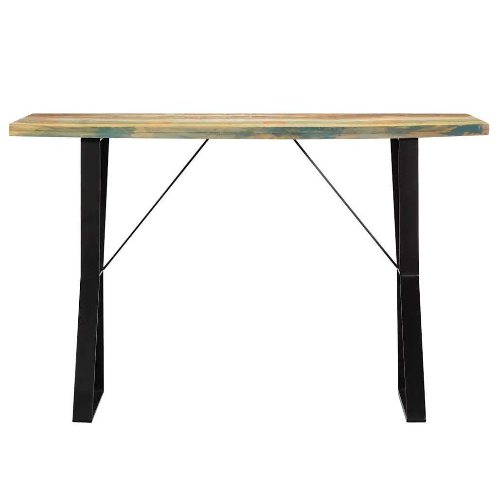 Tavolo da Pranzo 120x60x76 cm in Legno Massello di Recupero cod mxl 15966