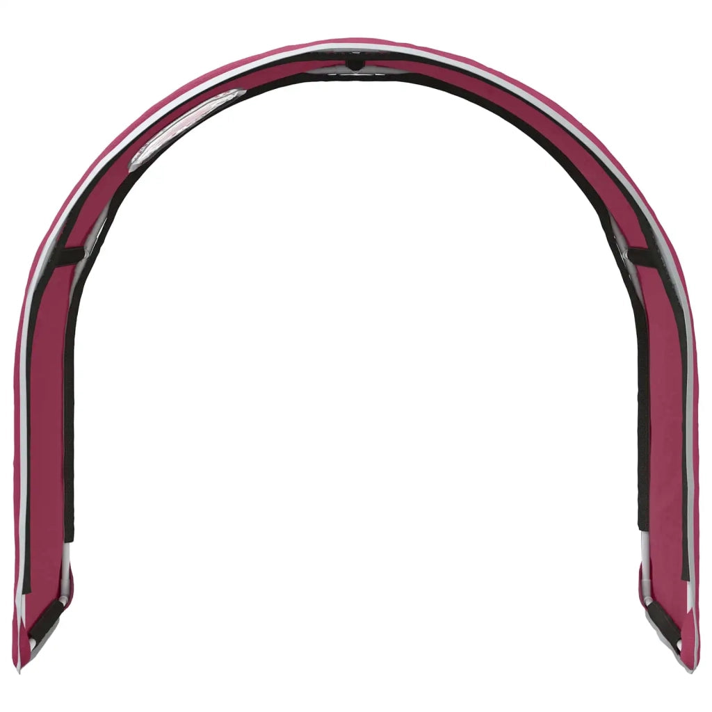 Tunnel per Letto 2 pcs Rosso 211 x 52,5 x 2 cm Poliestere
