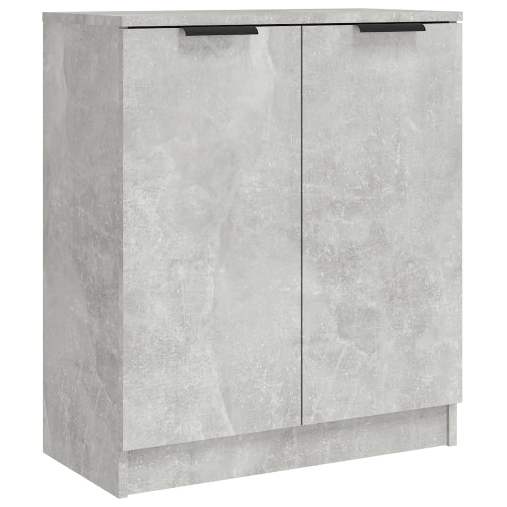 Buffet credenza cassettiera armadio mobile contenitore organizer per cucina soggiorno salotti 3 pezzi legno ingegnerizzato grigio 02_0037131