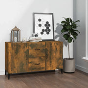 Credenza-Buffet-Armadio da cucina Rovere Fumo 100x36x60 cm in Legno Multistrato 421678